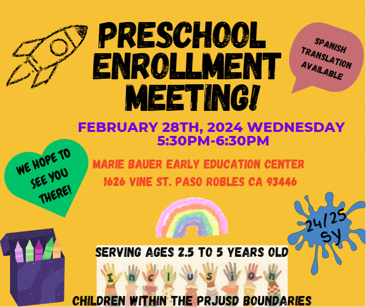 Preschool registration MB flyer image 2024-25
